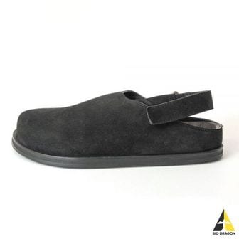 스튜디오니콜슨 스튜디오 니콜슨 HARDNING SNM SUEDE CLOG BLACK (1019) (스웨이드 클로그)