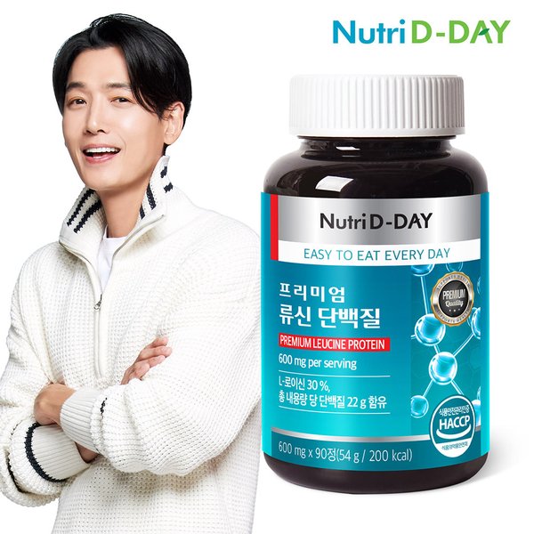 프리미엄 류신 단백질 1병 90정 3개월분