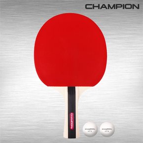 참피온 탁구라켓 쉐이크 RETRO S 레트로 양면 탁구채  탁구공