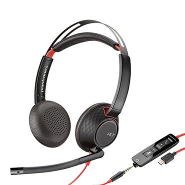 POLY폴 플랜트로닉스 UC용 헤드셋 Plantronics Blackwire C5220 USB-A