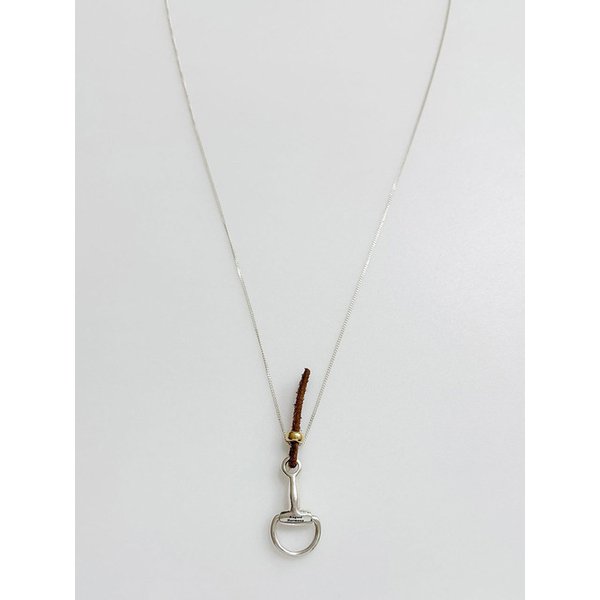 925silver Snaffle bit Necklace