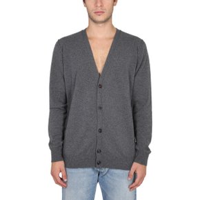 FW22 메종마르지엘라 Sweater CASHMERE CARDIGAN GREY SI1HA0011_S17783859M