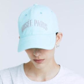 ALVAR Musee Paris Logo Ball Cap_Mint Denim