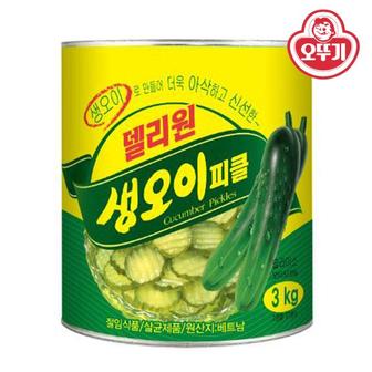 보리보리 오뚜기 델리원생오이피클 3kg_P334648743