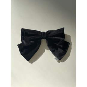 [단독] midnight ribbon pin - black (2color)