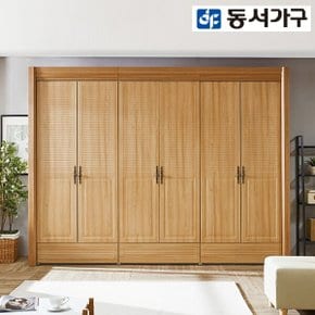 동서가구 아린 장롱세트 서랍형 6문 장롱 옷장 DF908243-2