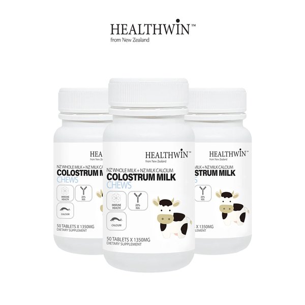 뉴질랜드 초유 츄어블 타블렛 1350mg 50정x3통