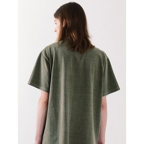 PIGMENT POCKET PK TSHIRTS (OLIVE)