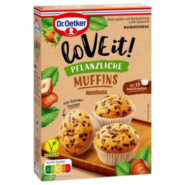  닥터 외트커 Dr. Oetker 머핀 베이킹 믹스 헤이즐넛 비건 435g