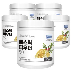 매스틱 파우더 50 분말 60g 5통