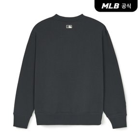 [코리아공식] 베이직 스몰 레터링 오버핏 맨투맨 SD (Charcoal Grey)