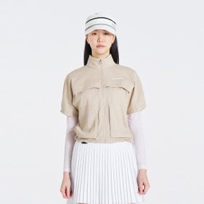 25SS 여성 반팔 점퍼 TWJUO6202-509