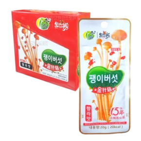 팽이버섯 향라맛 중국간식 절임 낱개