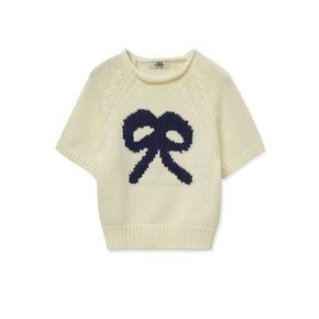 ribbon knit (ivory)