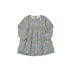 GRI-W23-S0141 (Roulotta) 롤로타 플로럴 아동 원피스