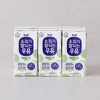 매일 멸균 소화가잘되는 저지방우유 6입