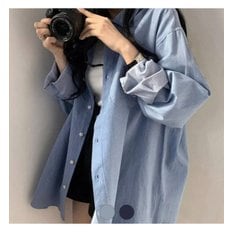  (귈림) 캐주얼 오버핏 데님 남방(G4FBL009P)