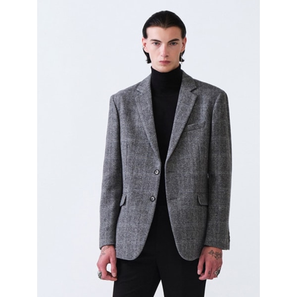 [DIEMS by STCO] 울 트위드 자켓 (그레이)