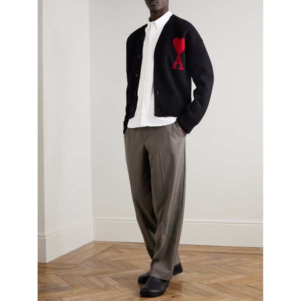 로고 자수 코튼 옥스포드 버튼다운 칼라 셔츠 1647597340282865