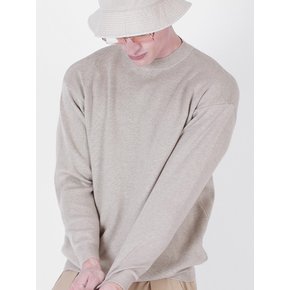 Hazzy Cashmere Round Knit (Beige)