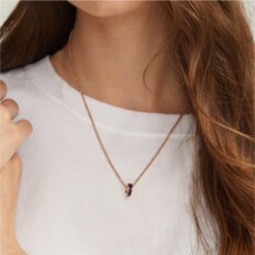 솔리드 타임리스 목걸이-S-BU-RG / Solid Timeless Necklace-S-BU-RG