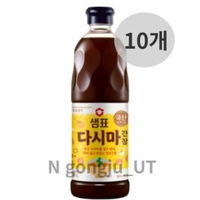 샘표 조림 찜 볶음 한식 요리 다시마 간장 860ml 10개