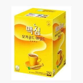동서식품 맥심 모카 골드 마일드 12g x 250개입 2박스 (500개)