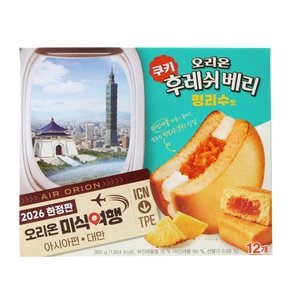오리온 후레쉬베리 펑리수맛 360g