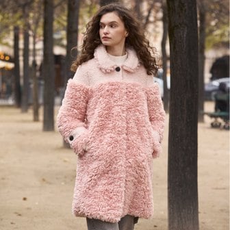 레몬플렛 FAUX FUR ANGE L COAT (LCT022KRFKF)