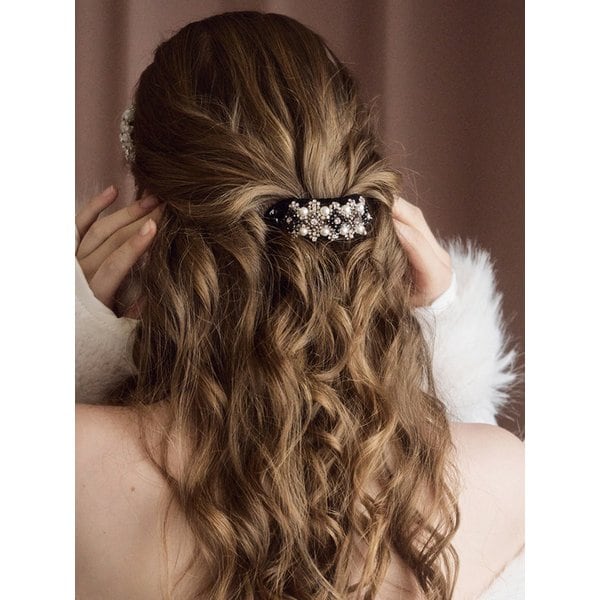 아우라 크리스탈 반달 바나나핀 JC010BA