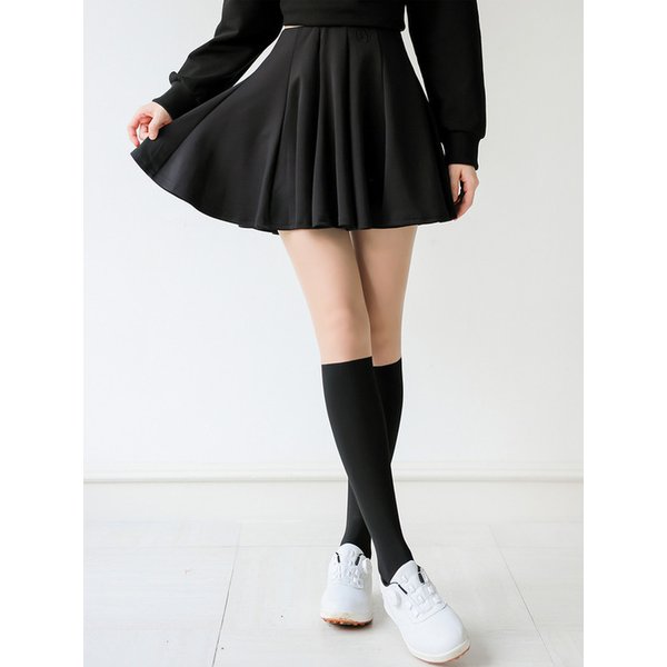 시그니처 플레어스커트 [블랙]