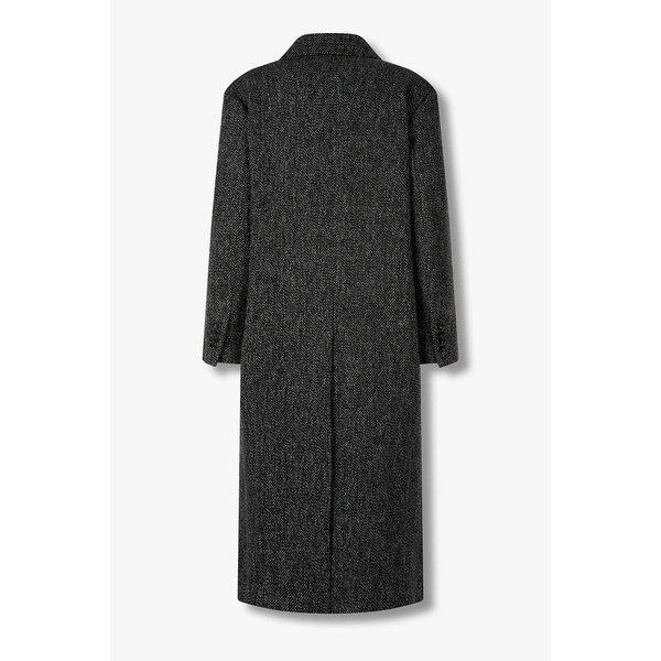 헤링본 더블 체스터필드 코트 9105411203099