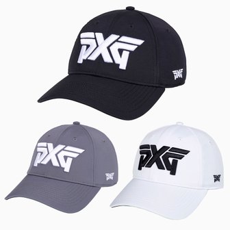 PXG 골프 여성 모자 캡 언스트럭쳐 로우 크라운 블랙 화이트