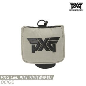 [카네정품]2023 PXG L&L 퍼터 헤드커버[베이지][남여공용][말렛형]