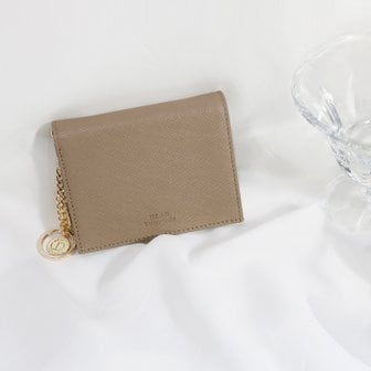 디랩 Minette Half Wallet - Beige