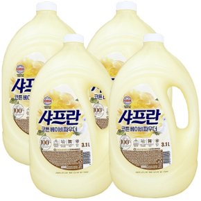 샤프란 코튼앤크림 3.1L x 4개