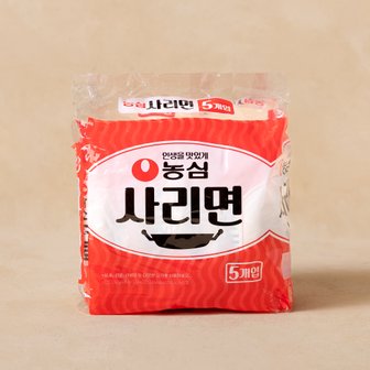 농심 사리면 110g*5입