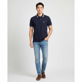 SS25 남성 라이트웨이트 폴로티셔츠 MML1451 NY91 271322 1605428 NY91