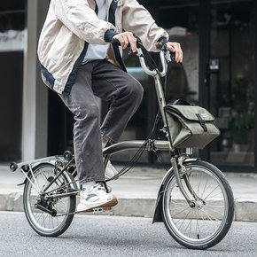 자전거가방 헤드튜브백 크로스백 브롬톤전용 사이즈조절 W010
