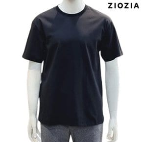 소로나 라운드넥 반팔 티셔츠 ADF2TR1901_BK