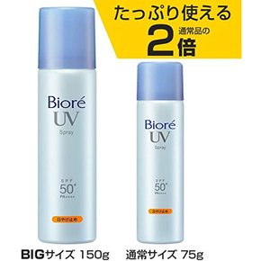 [대용량] 비올레 UV 속건 스러움 스프레이 150g (통상품의 2배) SPF50+PA++++