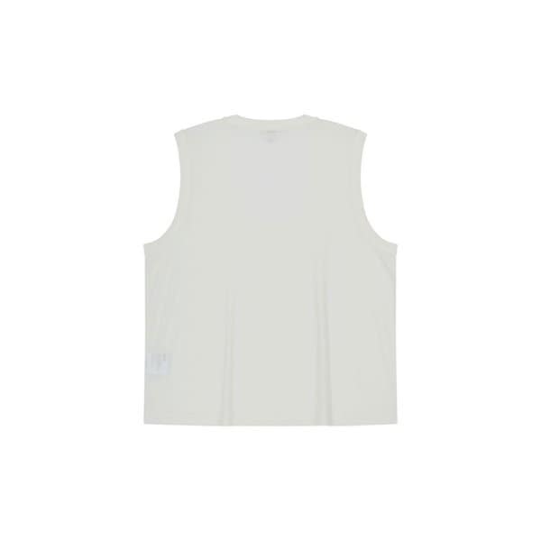 U-NECK SLEEVELESS TOP (WHITE)