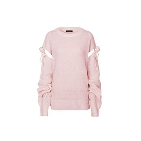 ROSE CUT OUT KNIT pink