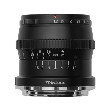  TTArtisan 50mm F1.2 니콘 Z마운트 APS-C 렌즈 블랙