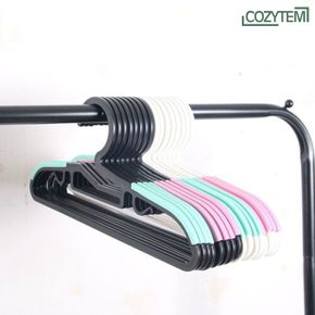 블랑 유아 논슬립 옷걸이 30P 50P 70P 100P 미끄럼방지 어깨뿔방지