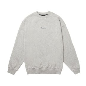 ACL 크루넥 멜란지그레이