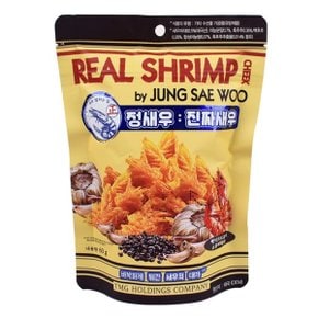 정새우 진짜새우 베이크드갈릭 블랙페퍼 60g x 12봉