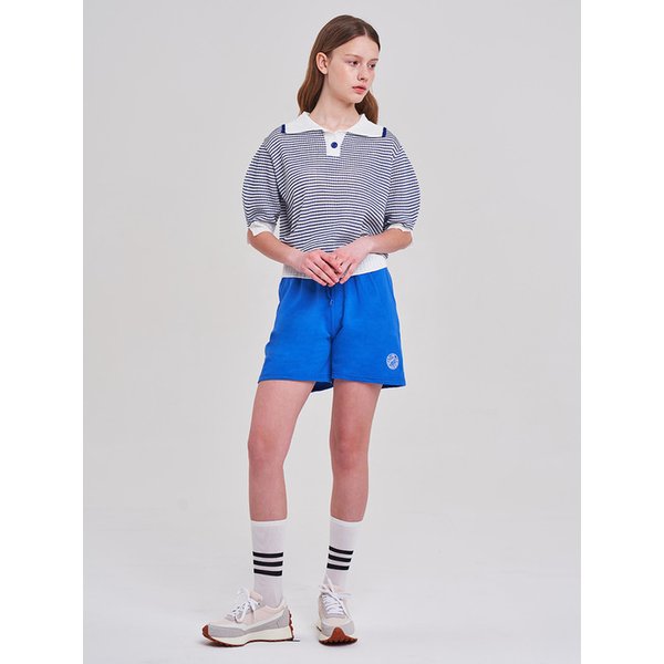 플리 밴딩 반바지 MZ3ML180_BLU