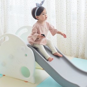에듀플레이 로켓미끄럼틀(화이트) 논슬립 유아미끄럼틀 높낮이 조절 유아미끄럼틀