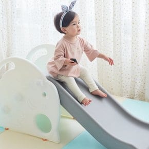에듀플레이 로켓미끄럼틀(화이트) 논슬립 유아미끄럼틀 높낮이 조절 유아미끄럼틀
